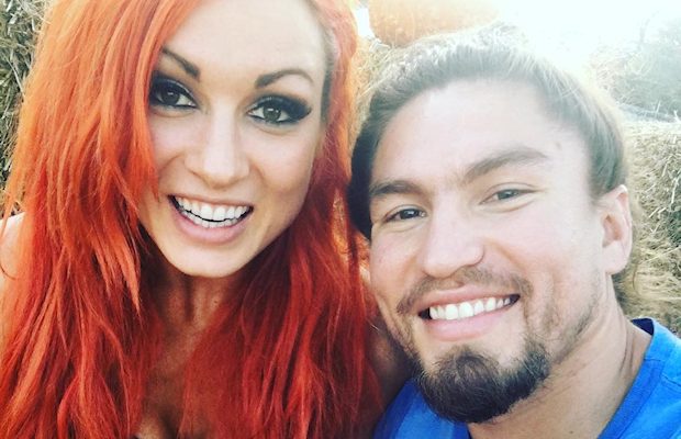 Becky Lynch and Luke Sanders