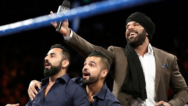 Sunil Singh, Samir Singh and Jinder Mahal