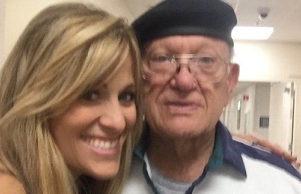 Lilian Garcia and her father