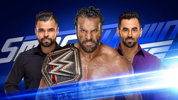 Jinder Mahal, Sunil Singh and Samir Singh