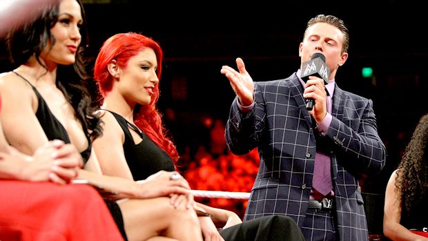 Brie Bella, Eva Marie and The Miz