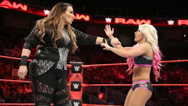 Nia Jax and Alexa Bliss