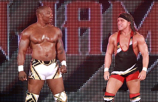 Shelton Benjamin and Chad Gable