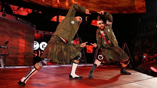 Cesaro and Sheamus