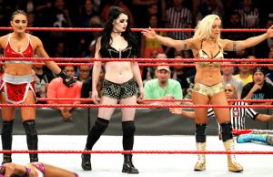 Paige, Sonya Deville and Mandy Rose