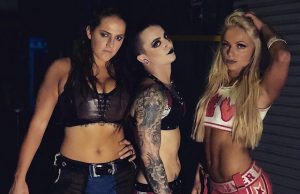 Sarah Logan, Ruby Riot and Liv Morgan