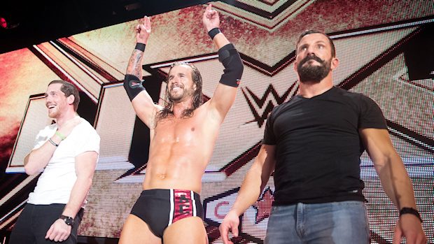 Adam Cole, Kyle O’Reilly and Bobby Fish