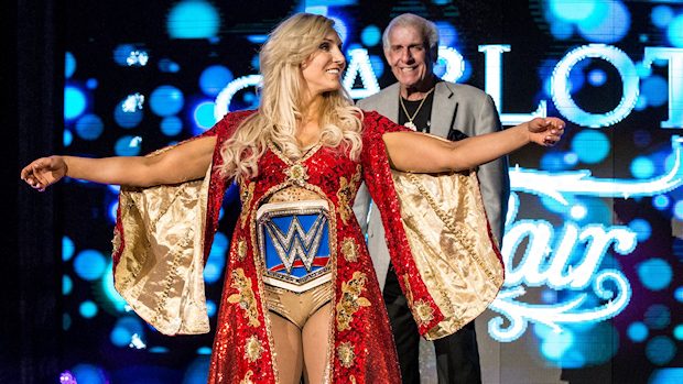 Charlotte Flair and Ric Flair