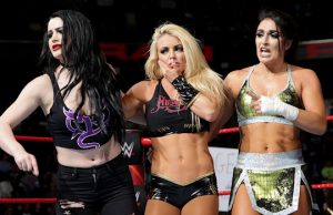 Paige, Mandy Rose and Sonya Deville
