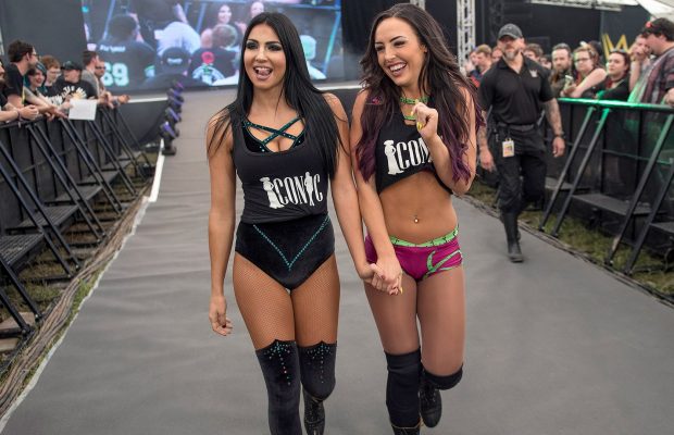 Billie Kay and Peyton Royce