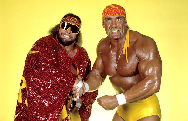 "Macho Man" Randy Savage and Hulk Hogan