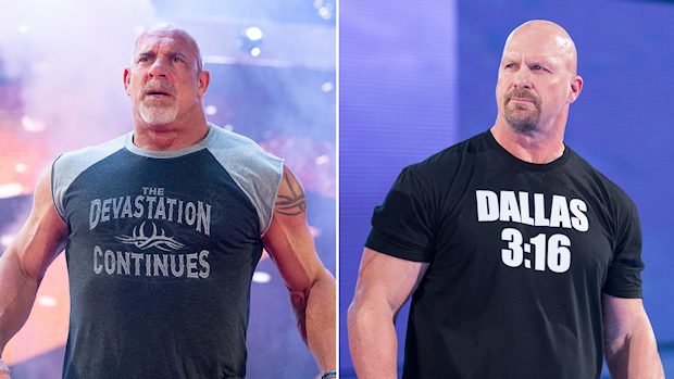 Goldberg and "Stone Cold" Steve Austin