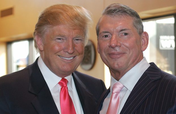 Donald Trump and Vince McMahon