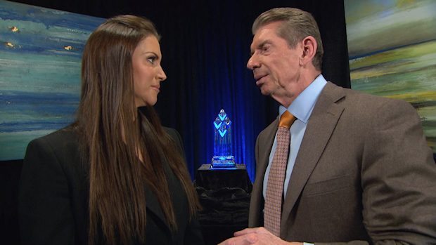 Stephanie McMahon and Mr. McMahon