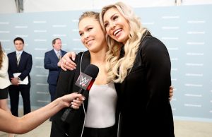 Ronda Rousey and Charlotte Flair