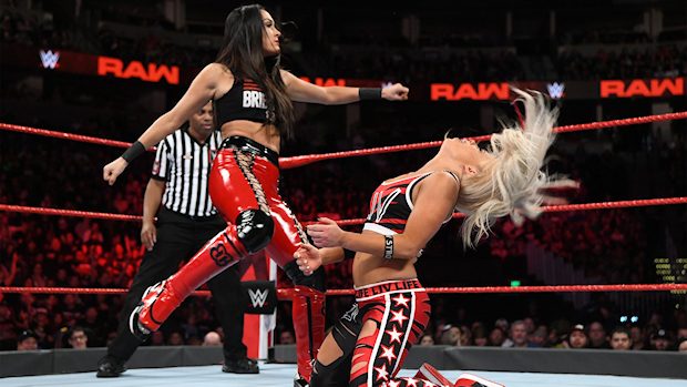 Brie Bella and Liv Morgan