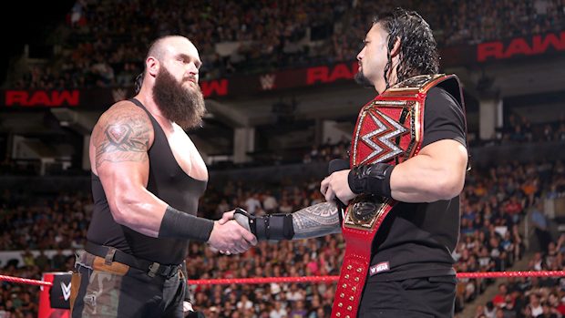 Braun Strowman and Roman Reigns