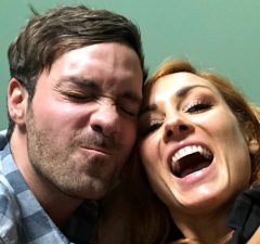 Becky Lynch and Jeff Dye