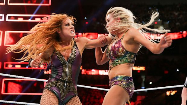 Becky Lynch vs. Charlotte Flair