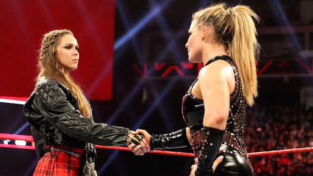 Ronda Rousey and Natalya