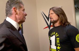 Mr. McMahon and AJ Styles