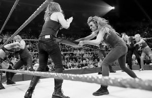 Becky Lynch and Ronda Rousey