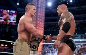 John Cena and Dwayne "The Rock" Johnson