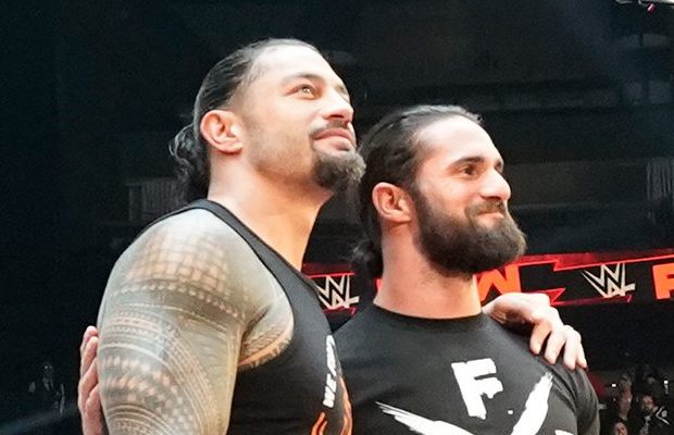 Roman Reigns and Seth Rollins