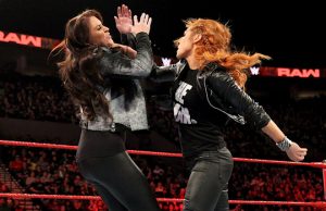 Becky Lynch and Stephanie McMahon