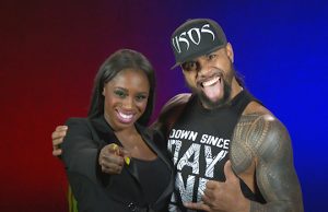 Naomi and Jimmy Uso