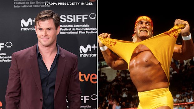 Chris Hemsworth and Hulk Hogan