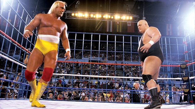 Hulk Hogan and King Kong Bundy