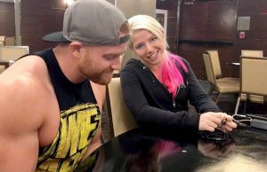 Buddy Murphy and Alexa Bliss