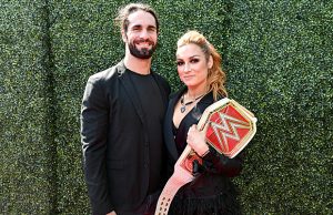 Seth Rollins and Becky Lynch