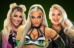 Alexa Bliss, Liv Morgan and Lacey Evans