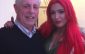 Eva Marie with her father