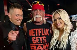 The Miz, Hulk Hogan and Maryse