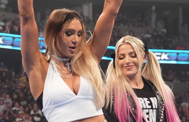 Charlotte Flair and Alexa Bliss