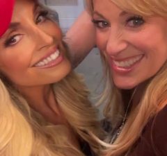 Trish Stratus and Lilian Garcia