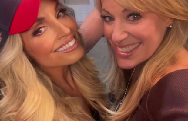 Trish Stratus and Lilian Garcia