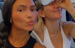 Kiana James and Charlotte Flair