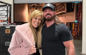Lilian Garcia and AJ Styles