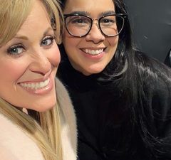 Lilian Garcia and AJ Lee