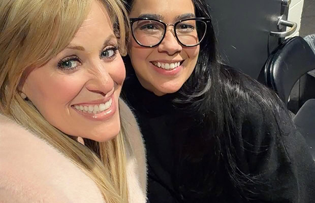 Lilian Garcia and AJ Lee