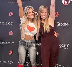 Trish Stratus and Lilian Garcia