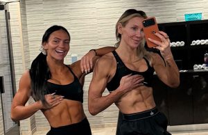 Kiana James and Charlotte Flair