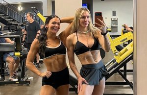 Kiana James and Charlotte Flair