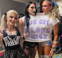 Alexa Bliss, Rhea Ripley, Charlotte Flair