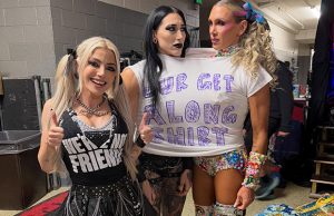Alexa Bliss, Rhea Ripley, Charlotte Flair