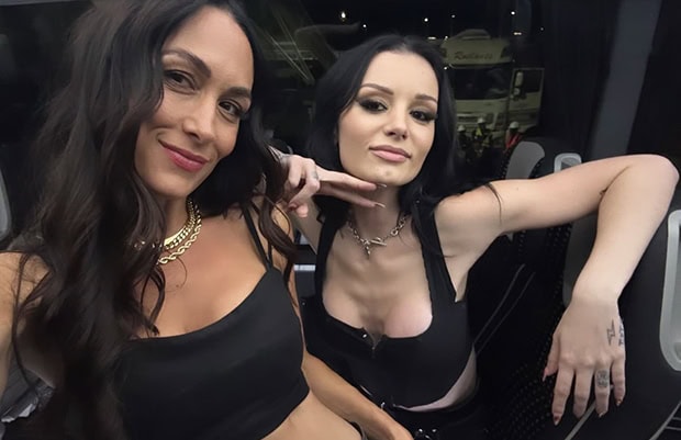 Brie Bella and Saraya